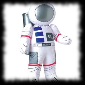 Inflatable Astronaut Balloon Alien Party Decoration Idea