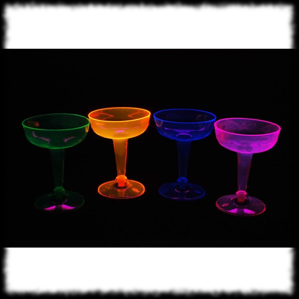 Halloween Party Ideas for Alien Theme Glowing Barware Glasses