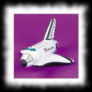 Space Shuttle Balloon Decoration for Halloween