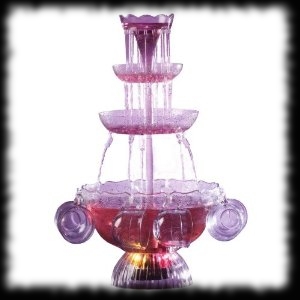 Lighted Drink Fountain Idea for Haunted House Halloween Parties