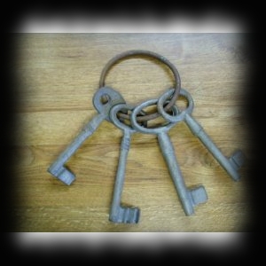 Skeleton Key Halloween Costume Accessory