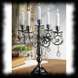 Haunted House Candelabra Halloween Decoration