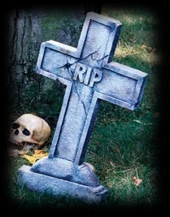 Party Ideas For Halloween Tombstones Graveyard!