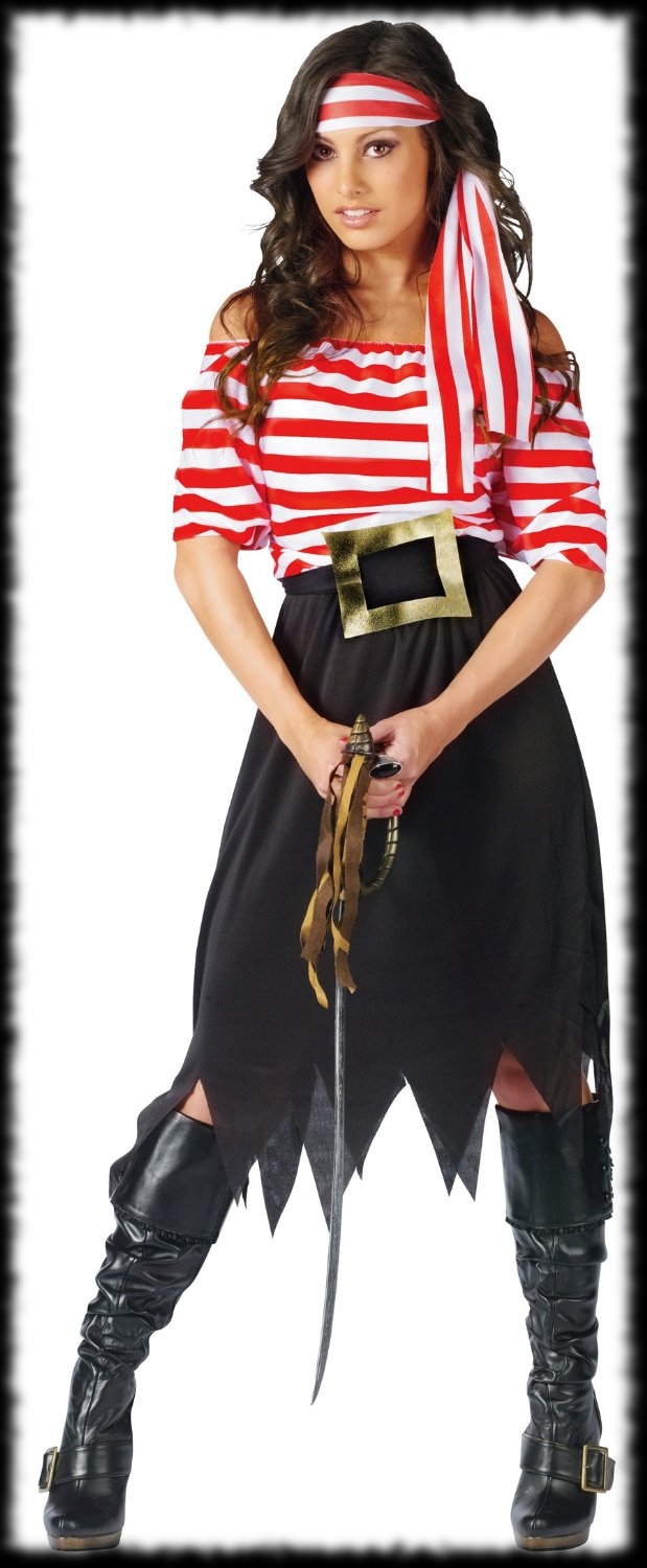 Woman's Halloween Pirate Costume For Sale