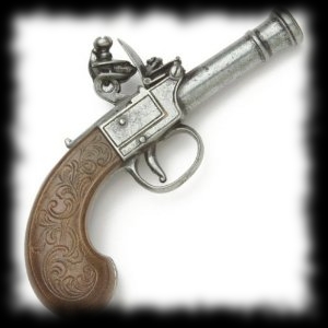 Pirate Pistol Replica for Pirate Halloween Costume Accessories