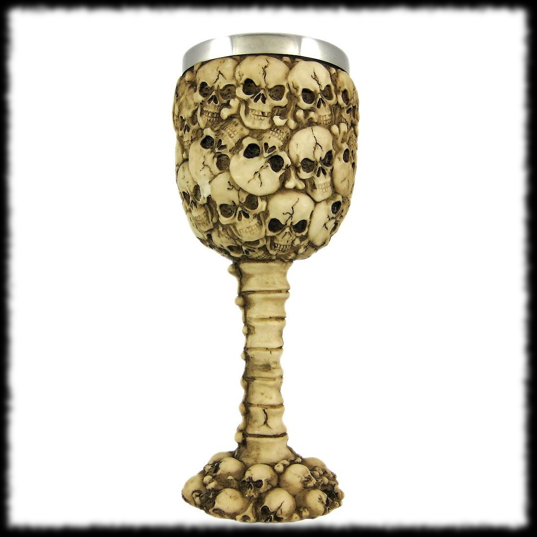 Pirate Skull Wine Goblet For Sale