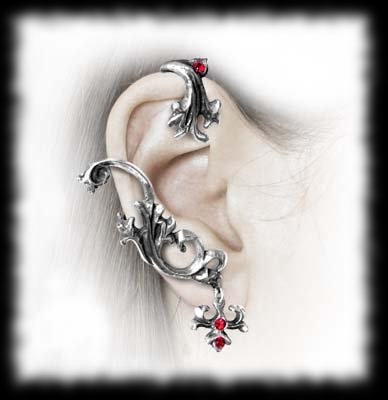 Vampire Earring Wrap Costume Accessory