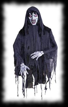 Life Size Vampire Hanging Halloween Decoration Idea