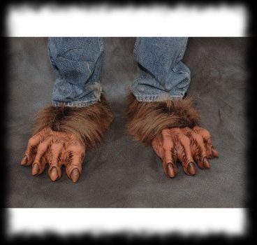 Deluxe Brown Werewolf Halloween Costume Accessory