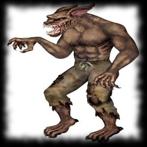 Werewolf Halloween Party Wall Decoration Werewolf Cutout