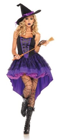 Sexy Women's Witch Halloween Costume Idea