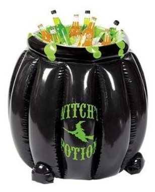 Inflatable Witches Cauldron Cooler for Halloween Parties
