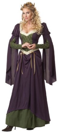 Deluxe Renaissance Witch Halloween Costume For Sale
