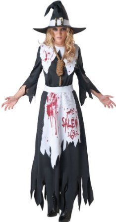 Bloody Salem Witch Halloween Costume For Sale