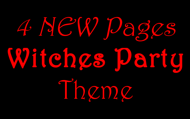 New Pages Witch Themed Halloween Party Ideas