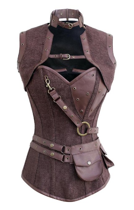 Women's Witch Hunter Steampunk Design Halloween Costume