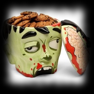 Halloween Ideas for Zombie Parties Zombie Cookie Jar