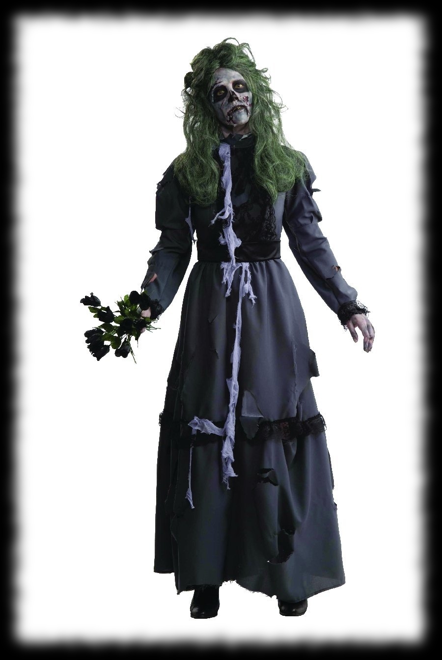 Women's Zombie Halloween Costume Warm Full Cover