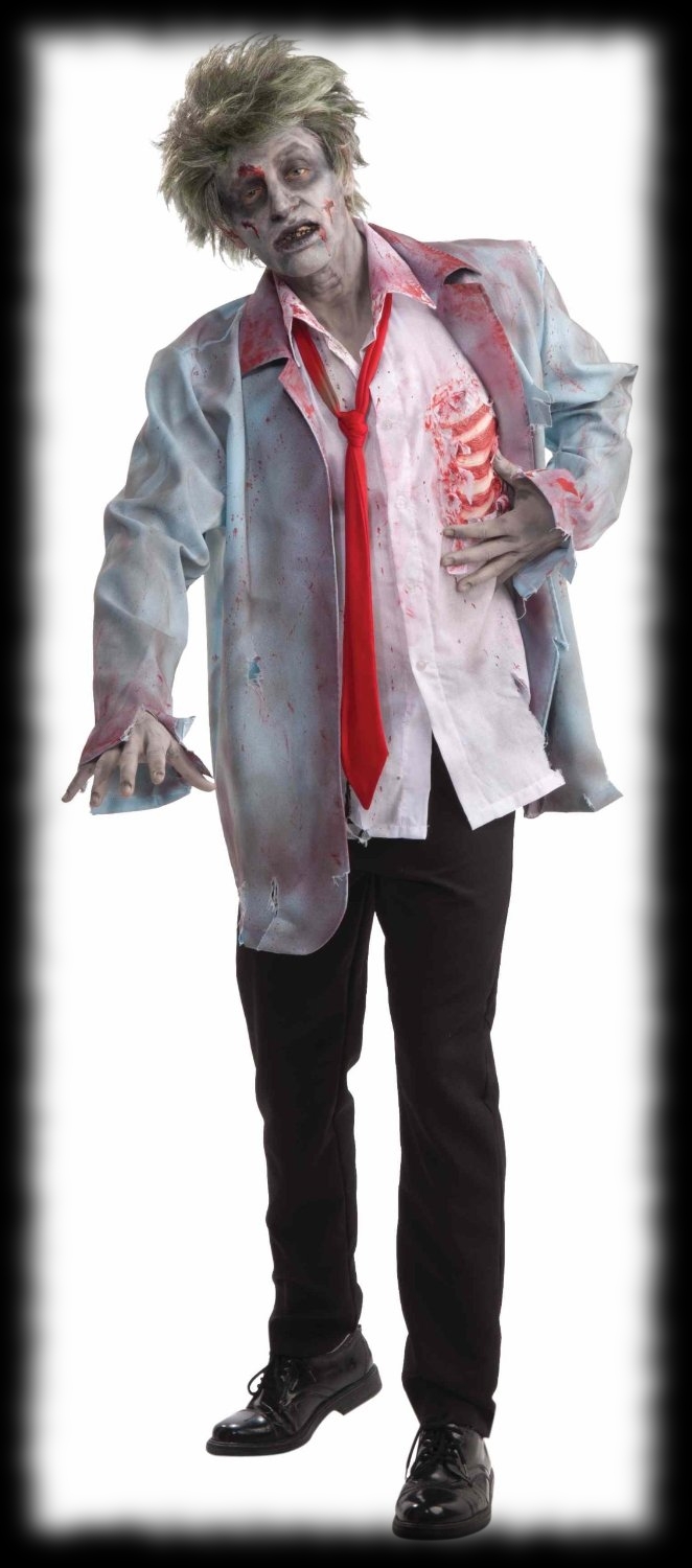 Men's Zombie Costume Idea for Halloween Parties