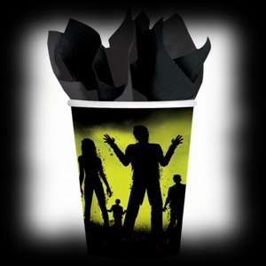 Party Ideas For Zombie Halloween Parties Drinking Cups