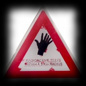 Radioactive Tests Zombie Sign For Halloween Decoration Zombie Themes