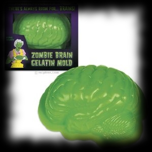 Braaaaiiinnnnsss...Zombie Gelatin Mold