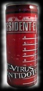 T-Virus Antidote Resident Evil Zombie Energy Drink