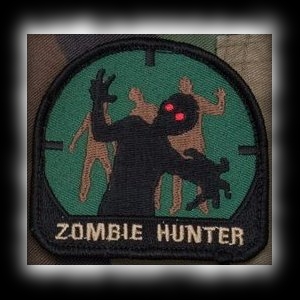Zombie Hunter Patch Idea for your Halloween Costume